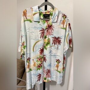 PacSun Floral Hawaiian‎ Shirt Boxy Fit